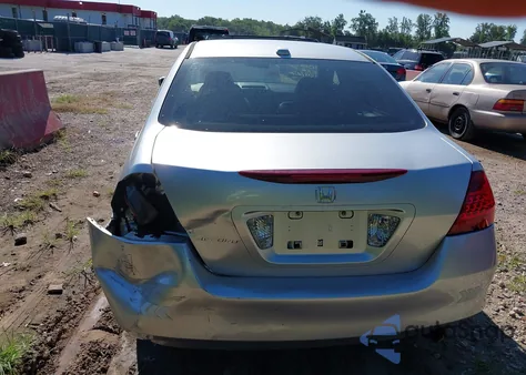 2007 Honda Accord 2.4 Ex из США, поврежденный, VIN 1HGCM56717A190545